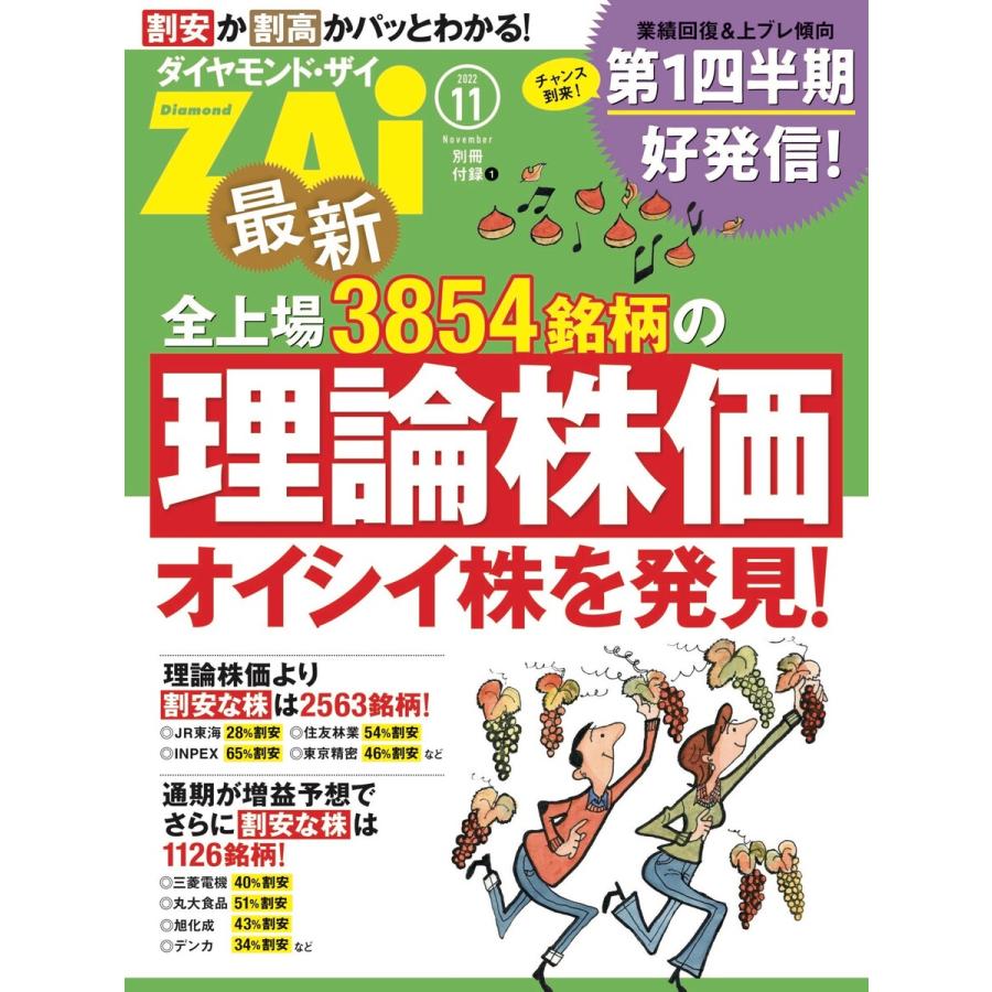 オイシイ株を発見!最新全上場3854銘柄の理論株価 電子書籍版   ダイヤモンド・ザイ編集部