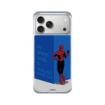 iPhone 17 Pro Max ClearX (MagSafe 兼容) 霜透灰 - 蜘蛛人 Spider-man - 蜘蛛人 - 蜘蛛感應