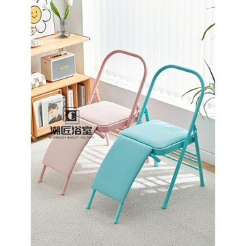 【免運下殺】加厚瑜伽椅女神拉伸瑜伽椅Yoga輔具椅PU面瑜伽館椅折疊