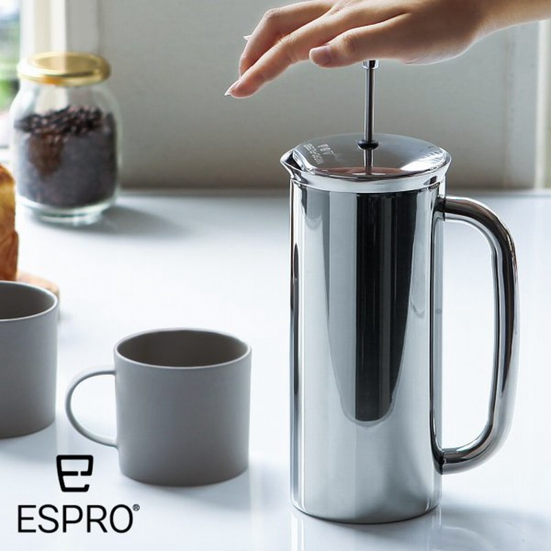 コーヒーメーカー フレンチプレス エスプロ Espro コーヒー ドリッパー おしゃれ ステンレス コーヒープレス 珈琲 5杯 ドリッパー エスプロ プレス P7 通販 Lineポイント最大0 5 Get Lineショッピング