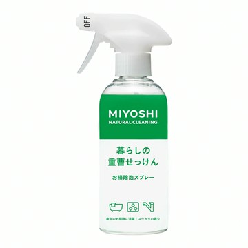 MIYOSHI 無添加 小蘇打泡沫清潔噴霧 廚浴用  280ml  1瓶