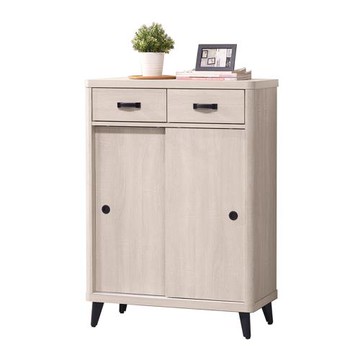 【唯熙傢俱】布萊登橡木白3尺鞋櫃