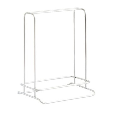 不鏽鋼衣架整理收納架 簡約設計 易於清潔 節省空間  1個  銀色