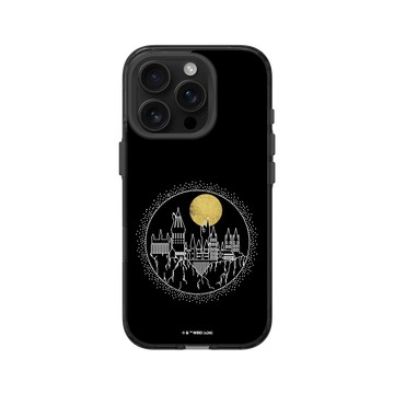 iPhone 16 Pro Clear (相機按鈕) 酷墨灰 - 哈利波特 Harry Potter - 霍格華玆城堡剪影