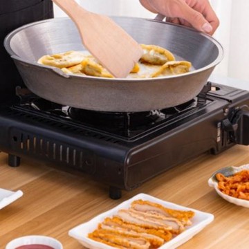 新鋁純鋁鍋鋁平底鍋加厚煎鍋水煎包鍋雙耳餅鍋不沾餅鐺煎餅鍋烙餅