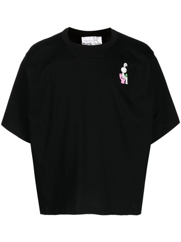 Natasha Zinko - Bunnie Box cotton T-shirt - unisex - Cotton - M - Black