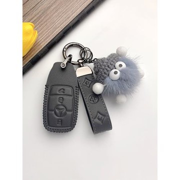 適用奔馳E300L鑰匙套C級E級A200L包C260L車GLC300/GLE350GLA女B扣