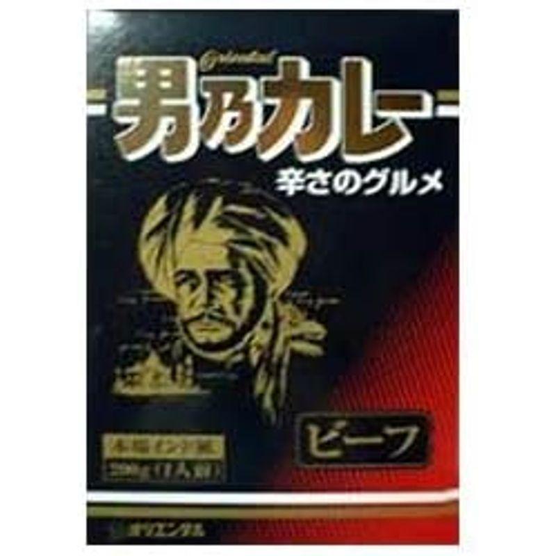 オリエンタル 男乃カレー ビーフ 200g×20個入×(2ケース)