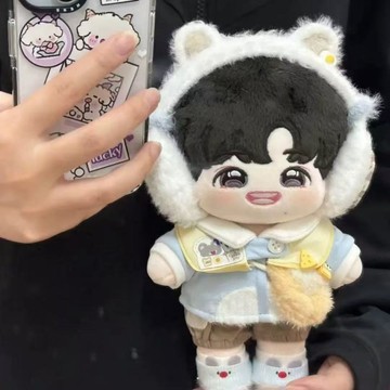 新款 TNT時代少年團 20cm棉花娃娃娃衣 起司 雪絨 冬季高顏值娃娃衣服 無屬性 宋亞軒 馬嘉祺 劉耀文 芝士雪絨