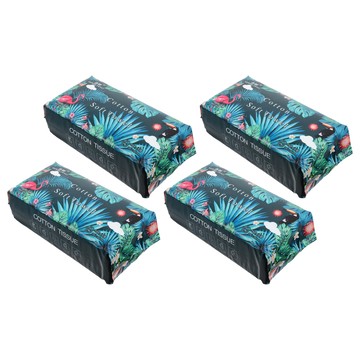 名靚 加厚抽取式洗臉巾/洗臉毛巾/化妝棉 20 x 20 50張  4包  混和顏色