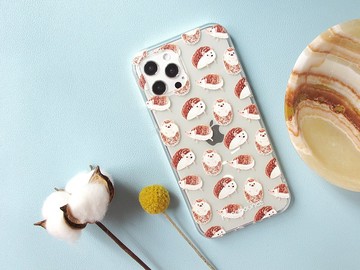 刺蝟 透明防摔手機殼 (支援全系列 iPhone)