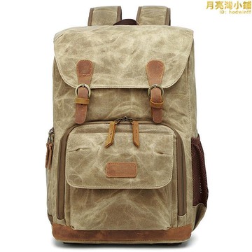 單反雙肩相機背包防水大容量帆布背包戶外包雙肩攝影包