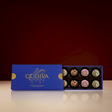 [快速出貨]【GODIVA】松露造型甜點巧克力禮盒8顆裝
