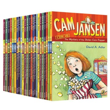 蝦皮最低價💰英文偵探故事Cam Jansen 1-36冊少女偵探簡森初級橋梁章節書