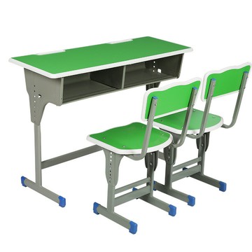 課桌椅廠家直銷中小學生課桌學校培訓班輔導班雙人升降課桌椅批發[DD120109]
