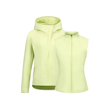 二合一外套 JACKETKC7512WSWJ13 保暖 女外套 餘甘綠色 1911524-384