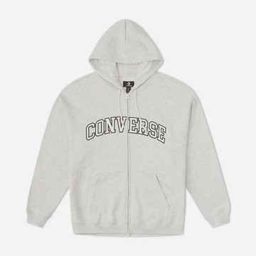 CONVERSE RETRO CHUCK FZ HOOD RETRO 連帽外套  男 灰色_10027083-A04