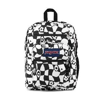Jansport 後背包 Big Student 幾何印花 34L 15吋筆電包 水瓶側袋 書包 雙肩背 JS0A47JKLN9