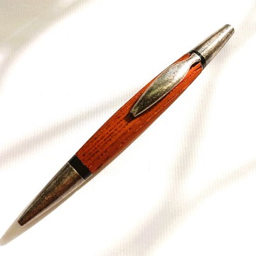 木筆 原木 古銀 無價 珍貴 木紋 原子筆 附筆盒 筆芯 虎之鶴