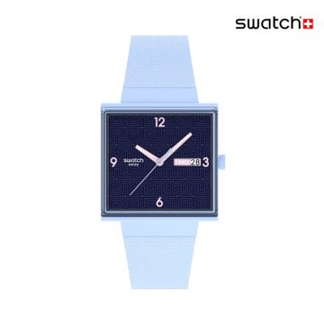 Swatch BRIGHT ANGLE 經典手錶/方形錶/女錶/瑞士製造 SO34L701 (33mm)