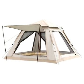 E.C OUTDOOR多人全自動速開露營天幕大帳篷 贈防潮墊收納袋 210 x 210 x 140cm 家庭露營首選 300mm*300mm*450mm  300mm*300mm*450mm   1個