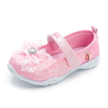【Barbie芭比】 童鞋 公主休閒鞋 Disney 粉紅/ BAKP66313/K Shoes Plaza