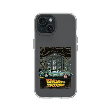 iPhone 15 Clear 透明 - Back to the future - Back To The Future Thunderstorm
