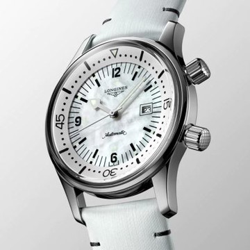 LONGINES浪琴 復刻傳奇潛水機械腕錶 36mm / L3.374.4.80.0