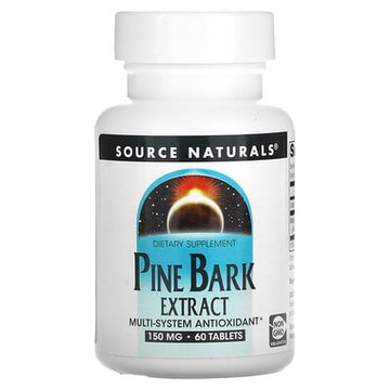 Source Naturals, 松樹皮提取物，150 毫克，60 片裝