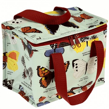 英國 Rex London - 環保保溫袋/保冷袋/便當袋/野餐袋-蝴蝶飛舞