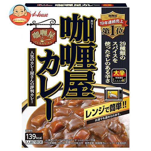 ハウス食品 カリー屋カレー 大辛 180g×10個入