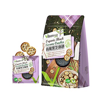 米森Vilson 有機黑芝麻餅(20g*5包/袋)