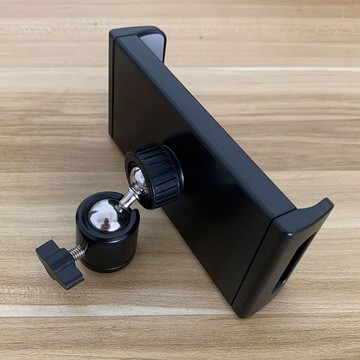 🔥臺灣出貨🔥4-15寸大號雙拉平板手機夾子ipad平板懶人支架球形夾頭通用配件
