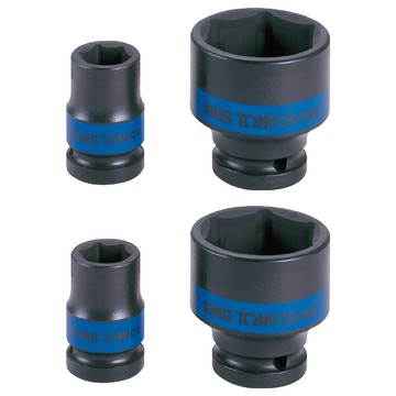 KING TONY 金統立 1/2 DR 公制六角氣動標準套筒  2個