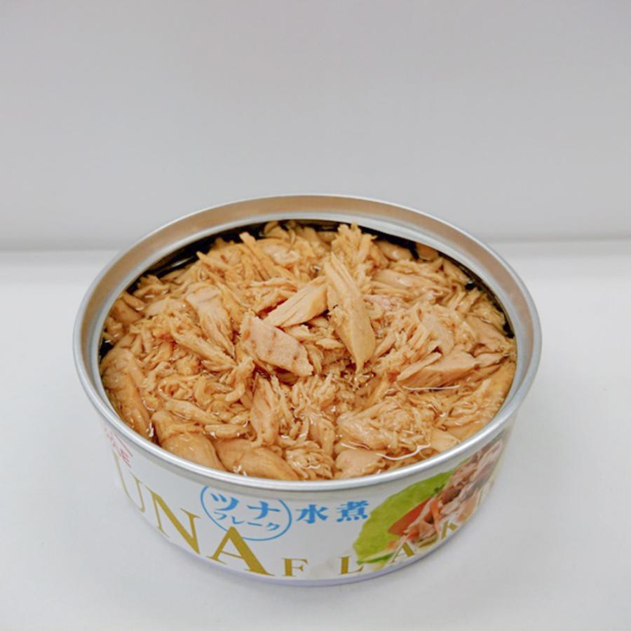 国産 気仙沼産 ツナ缶 水煮 めばちまぐろ ツナフレーク缶 80g×9缶（タイム缶詰）