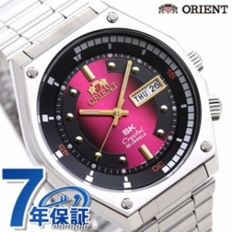 オリエント スポーツ SK復刻モデル 自動巻き メンズ 腕時計 RN-AA0B02R ORIENT レッド | LINEブランドカタログ