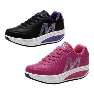 【Alice】現貨字母厚底氣墊式厚底鞋