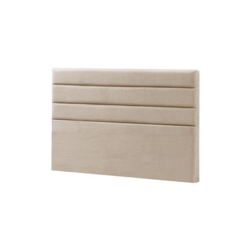 IHouse-艾瑪仕 條紋貓抓皮床頭片 雙人5尺杏仁黃#707-15