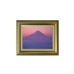 富士山-彩- Ｆ4サイズ　　油彩　風景画　オリジナルインテリア絵画　風水画　477×387mm　送料無料