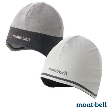 【mont-bell】REV.ALPINE EAR WARM CAP 雙面帽.刷毛保暖帽.護耳帽_1118237 LTSV 銀白