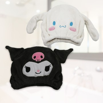 日本進口Santan造型吸水乾髮帽-2入