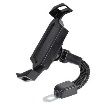 i-gota 愛購它 強穩防甩機車手機架 360度旋轉 4.7~6.7吋多款手機兼容 安全鉤爪鎖 強力安全底座  MBYK-HD08  黑色