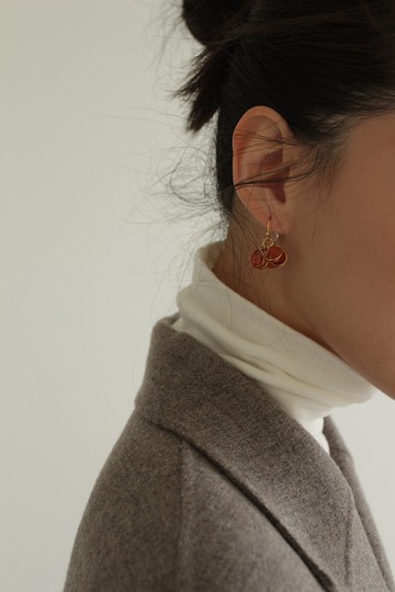 海洋系列 / VASS09 耳環 / 耳夾可 樹脂 可愛 送禮 情人節