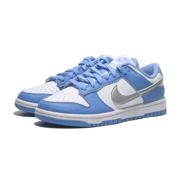NIKE 休閒鞋 DUNK LOW NEXT NATURE 北卡藍 銀勾 女 DD1873-402