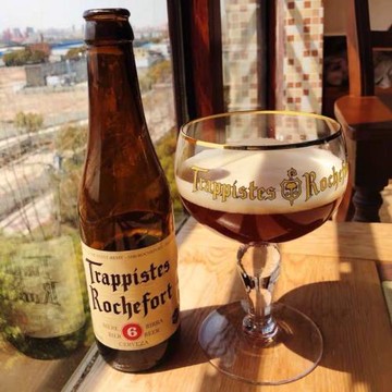 比利時羅斯福圣杯修道院啤酒杯rochefort羅斯福啤酒專用杯 手工制