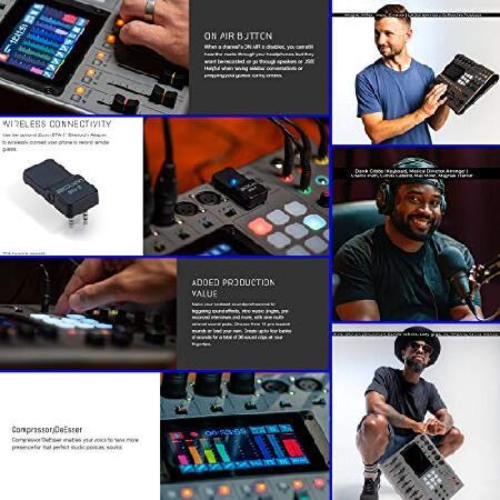 Zoom PodTrak P8 Multitrack Podcast Recorder   2X Zoom ZDM-1 Podcast Mic   2X Headphones   2X Windscreens   2X Tabletop Stands   64GB Memory Card   2X