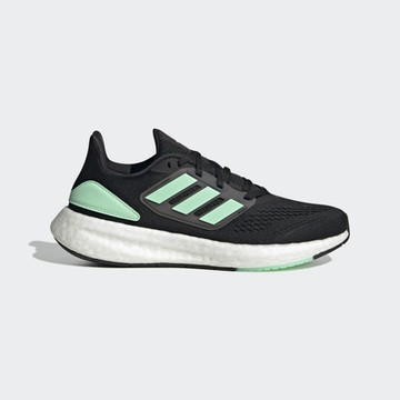 ADIDAS PUREBOOST 22 W 女慢跑鞋-黑白綠-HQ8578
