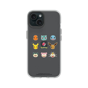 iPhone 15 Clear 透明 - 寶可夢 Pokemon - Sticker-寶可夢們