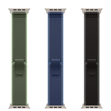 原裝新款野徑 適用applewatch Ultra3尼龍精織表帶全新S11/10運動