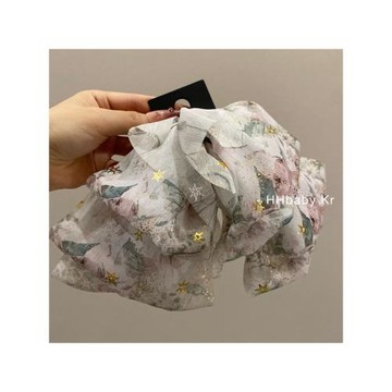【HHBABY KR】2024年超仙大號蝴蝶結發夾頂夾 ROSE超仙氛圍發卡
